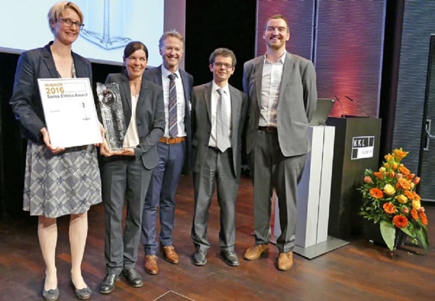 Weleda gewinnt den Swiss Ethics Award